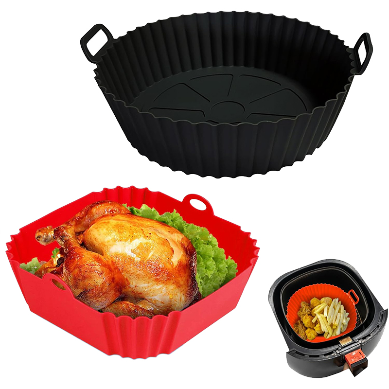 Kitchen Baking Mat - Air Fryer Silicone Liners Pot Cooking