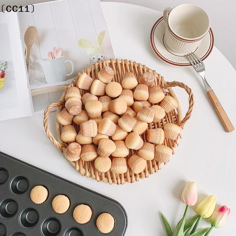 Kitchen Baking Molds - 48 Holes Round Muffin Cake Pan