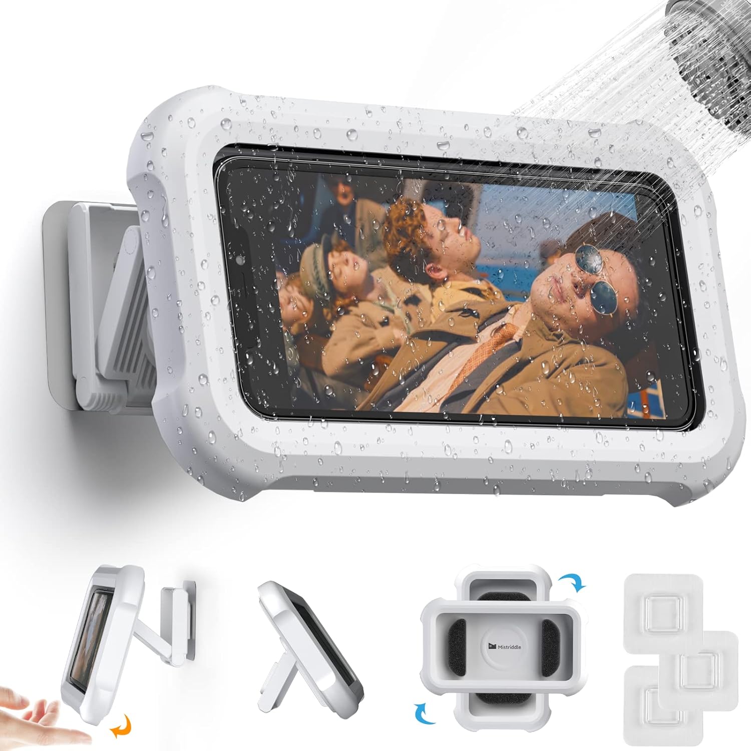 Kitchen Up - Waterproof Shower Phone Holder with 360°