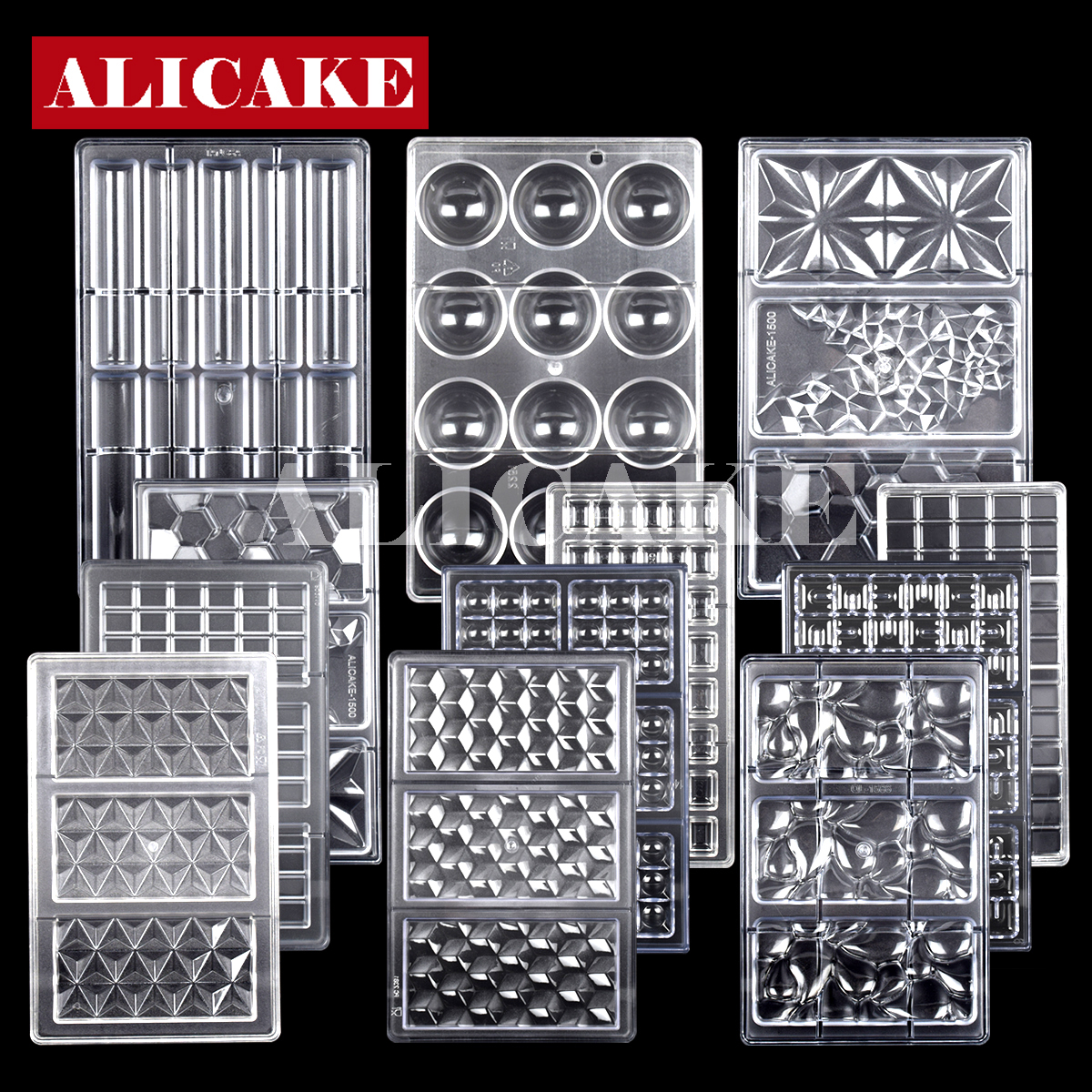 Kitchen Baking Molds - Chocolate Mould Polycarbonate Candy Chocolate Bar