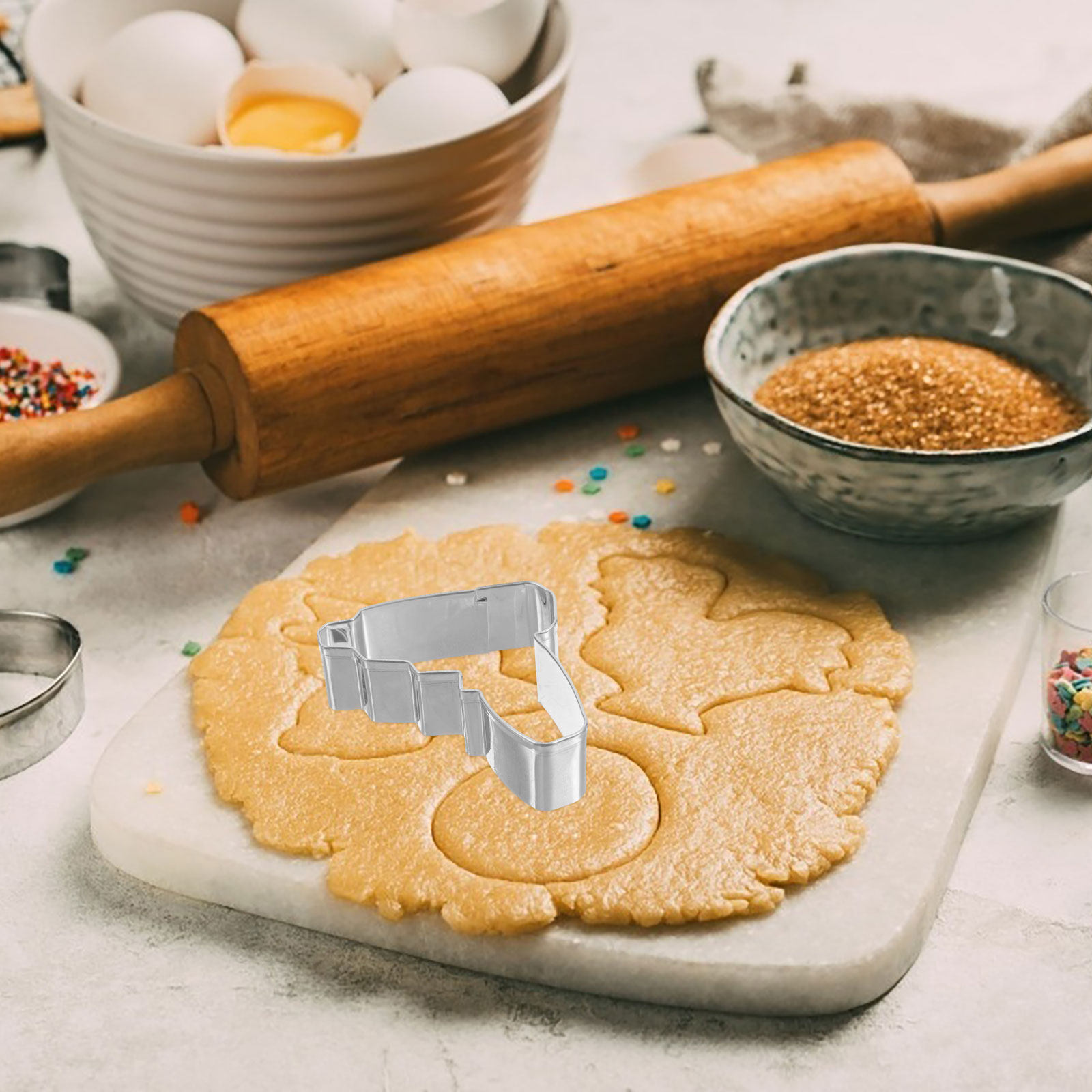 Cookie Cutter Set - 7Pcs Stainless Steel Hand Tool Cookie