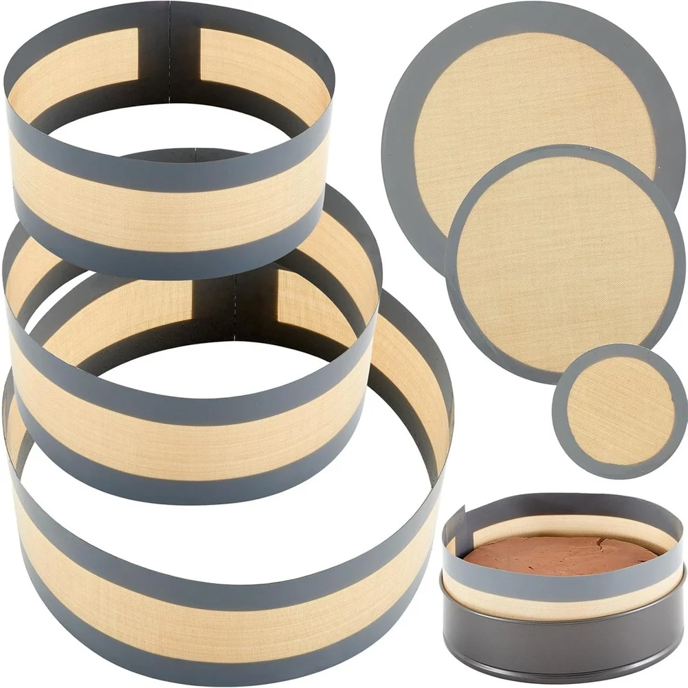 Springform Pan Set - Silicone Oven Baking Mat Set Non
