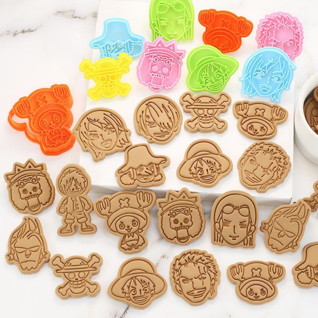 One Piece Cookie Cutter Set Cu - Kitchen Baking Products avaliação e preço