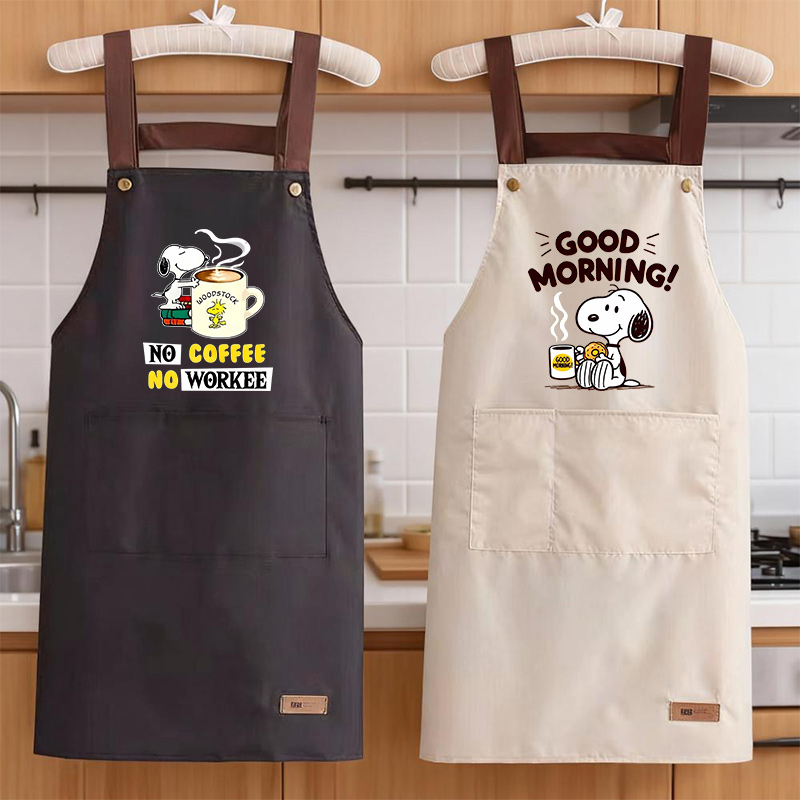 Snoopys Cooking Apron Men Wome - Kitchen Baking Store avaliação e preço