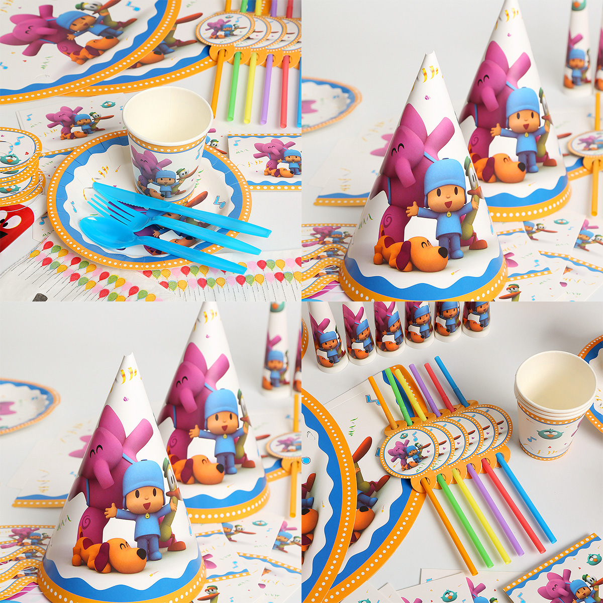 Blue&Pocoyoing Birthday Party  - Cake Board Round avaliação e preço
