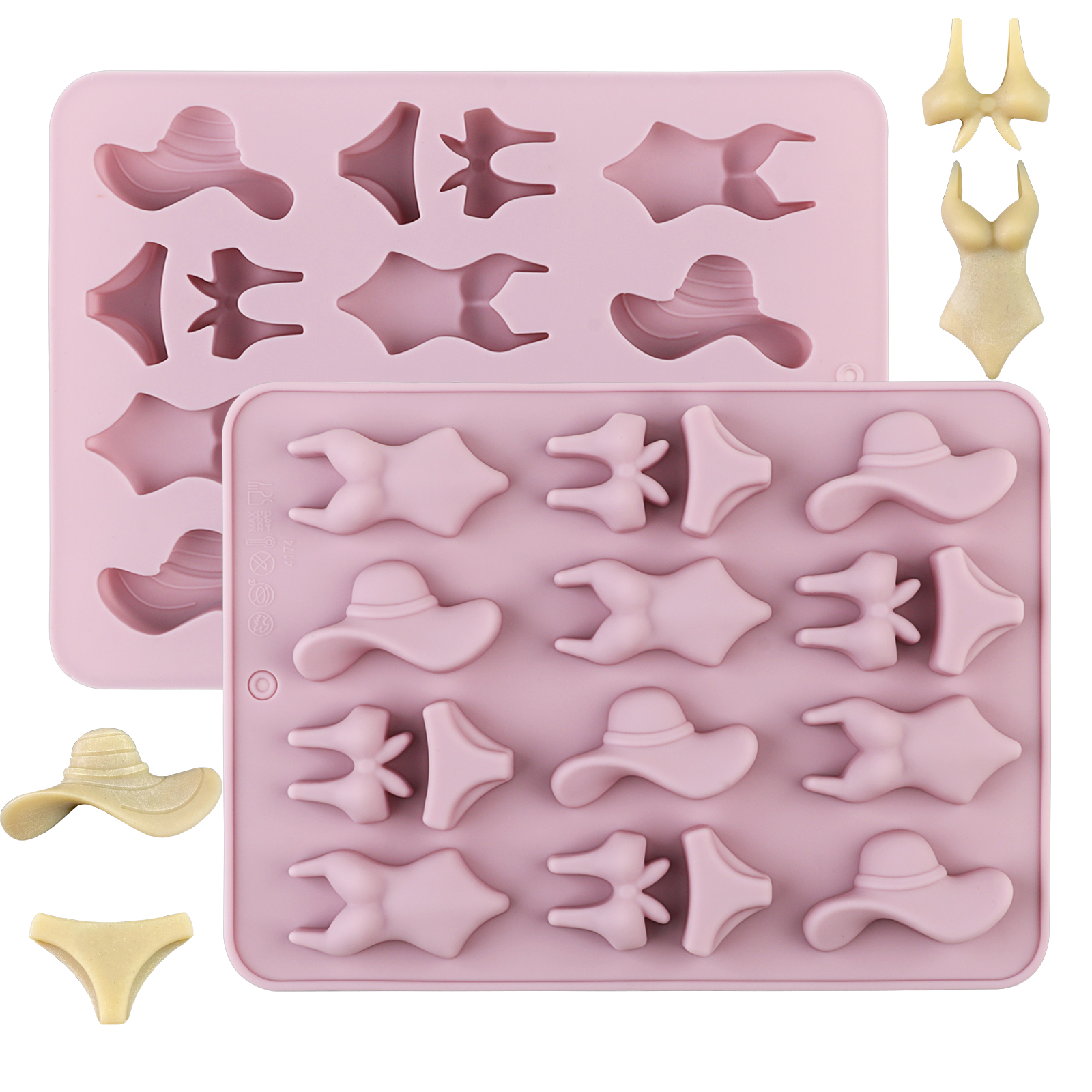 A Summer-Themed Beach Bikini M - Kitchen Baking Molds avaliação e preço