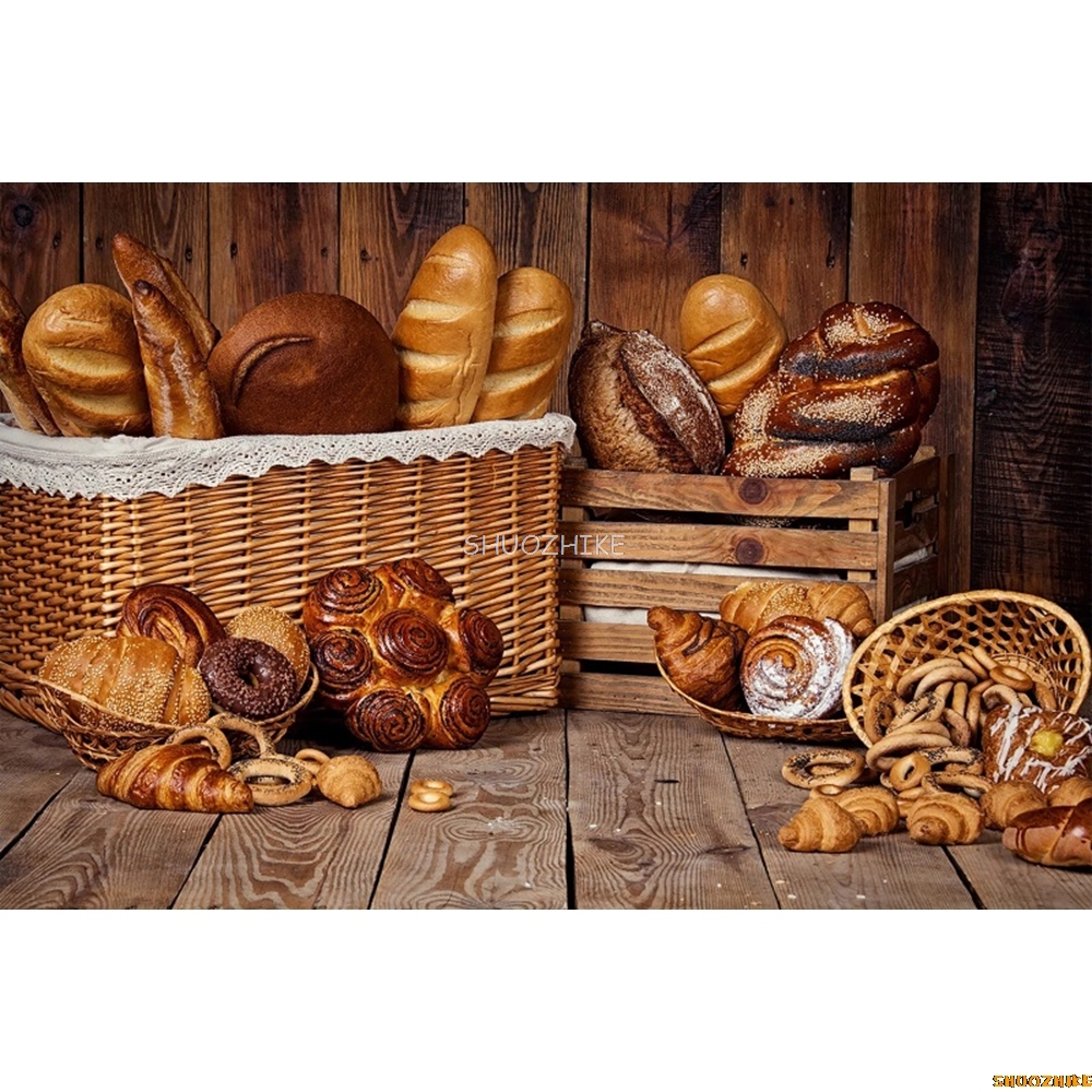 Wooden Planks Kitchen Donut Br - Kitchen Baking Photoshoot avaliação e preço