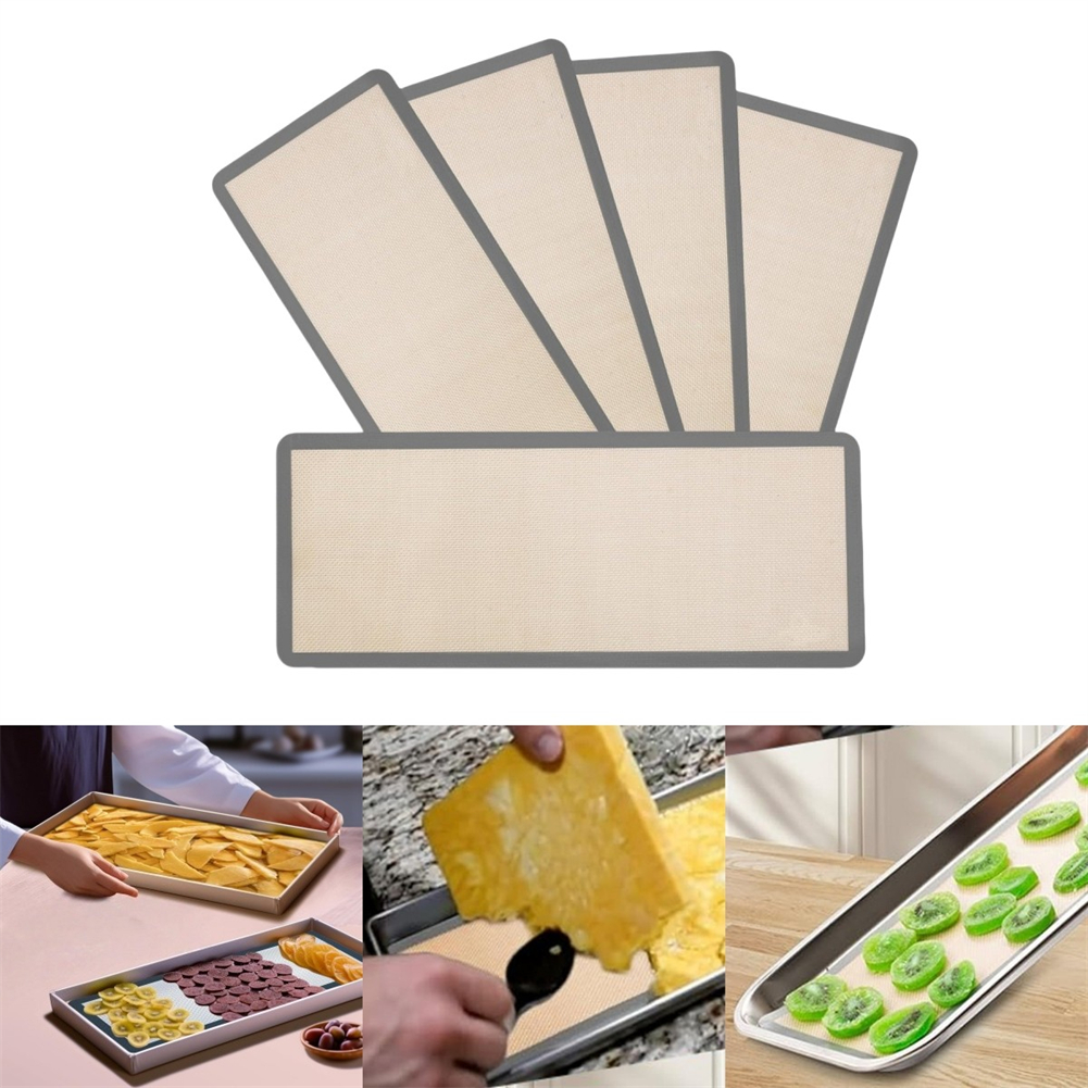 5Pcs Silicone Baking Mats M L  - Kitchen Baking Mat avaliação e preço