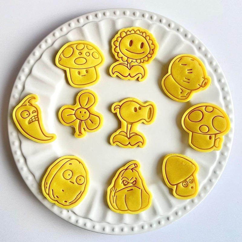 New Cute Hot Selling Plants Vs - Kitchen Baking Molds avaliação e preço