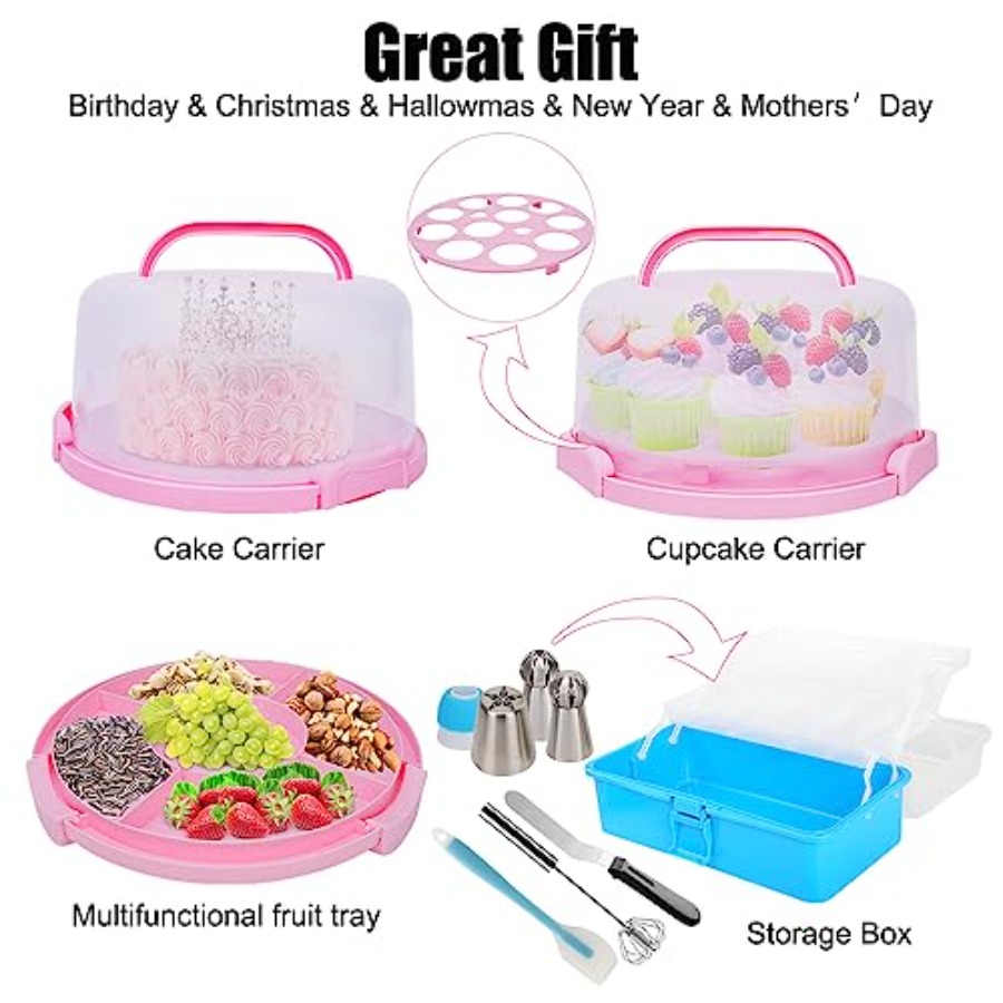 Cake Decorating Kit 672 Pcs Ca - Springform Pan Set avaliação e preço
