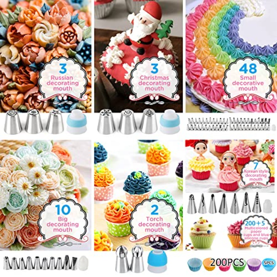 Cake Decorating Kit 672 Pcs Ca - Springform Pan Set avaliação e preço