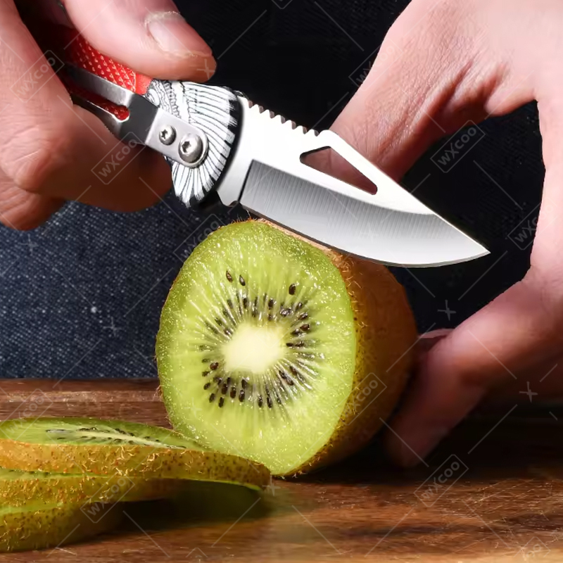 WXCOO Folding Knife Stainless  - Kitchen Baking Store avaliação e preço