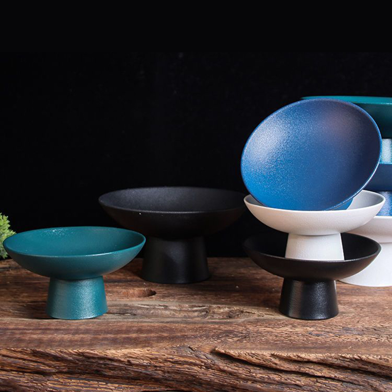 Chinese Ceramic Fruit Bowl Cre - Cake Board Round avaliação e preço