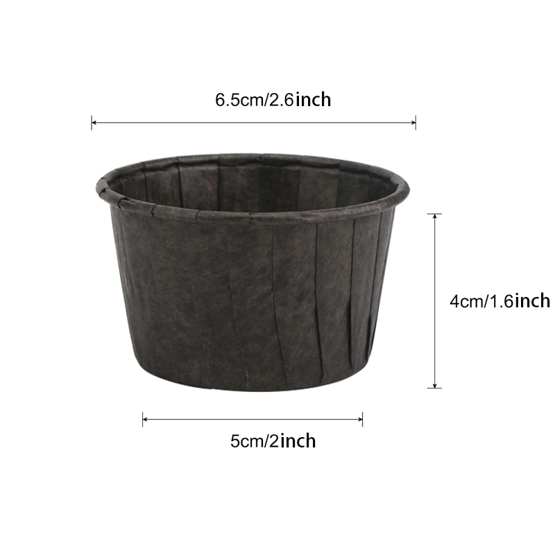 25Pcs Rolled Edge Cake Cups, W - Kitchen Baking Mat avaliação e preço