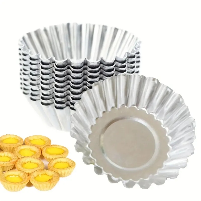 Reusable  Aluminum Egg Tart Mo - Kitchen Baking Store avaliação e preço