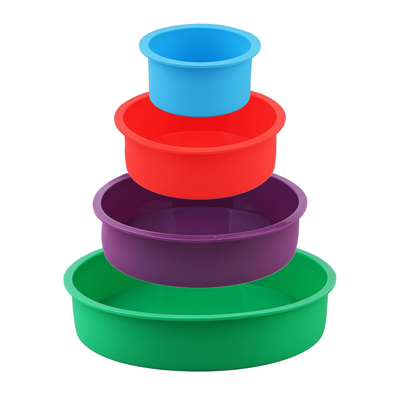 4 6 8 10inch Silicone Round Ca - Springform Pan Set avaliação e preço