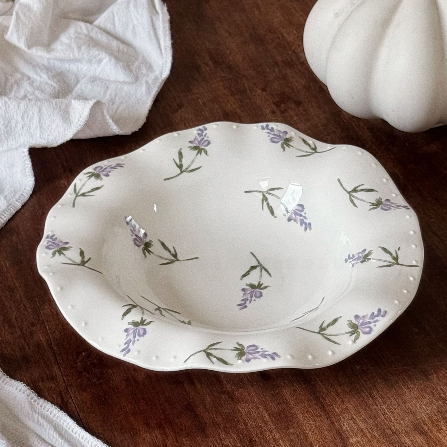 Retro Ceramic Dessert Plate De - Cake Board Round avaliação e preço