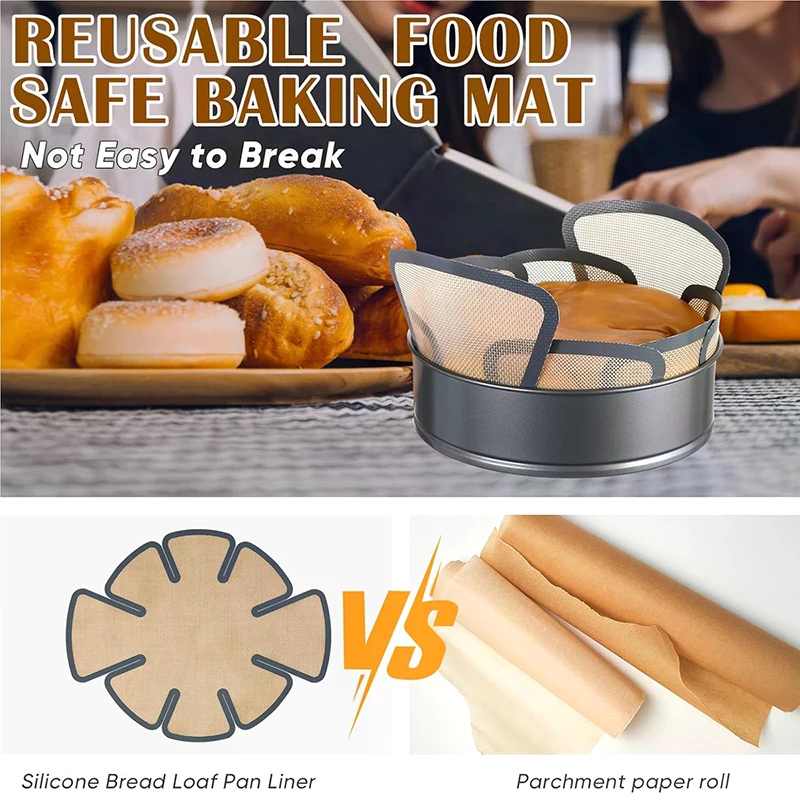 Silicone Baking Loaf Pan Mat N - Kitchen Baking Mat avaliação e preço