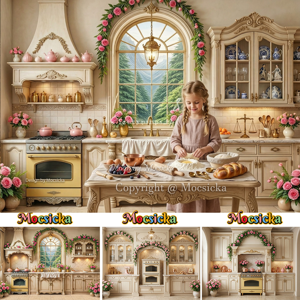 Mocsicka Backdrop Photography  - Kitchen Baking Photoshoot avaliação e preço