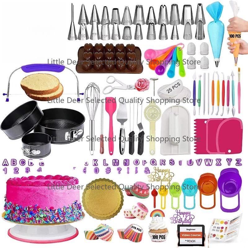 Cake Decorating Supplies 700pc - Springform Pan Set avaliação e preço