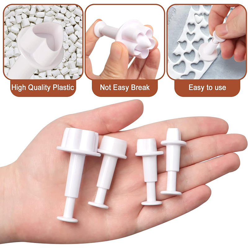3pcs/set Spring Biscuit Mold C - Cookie Cutter Set avaliação e preço