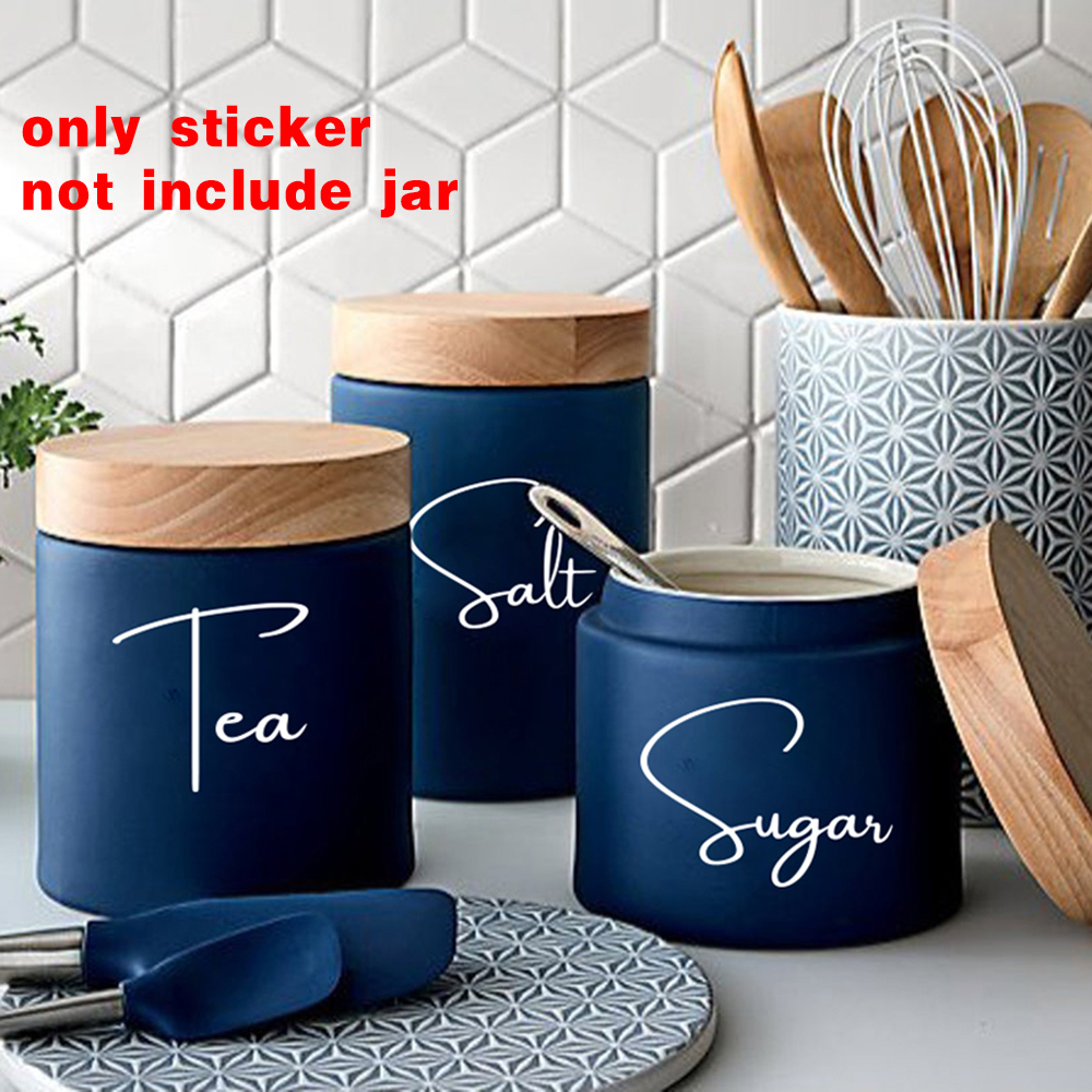 8Pcs Kitchen Organization Cani - Kitchen Baking Canisters avaliação e preço