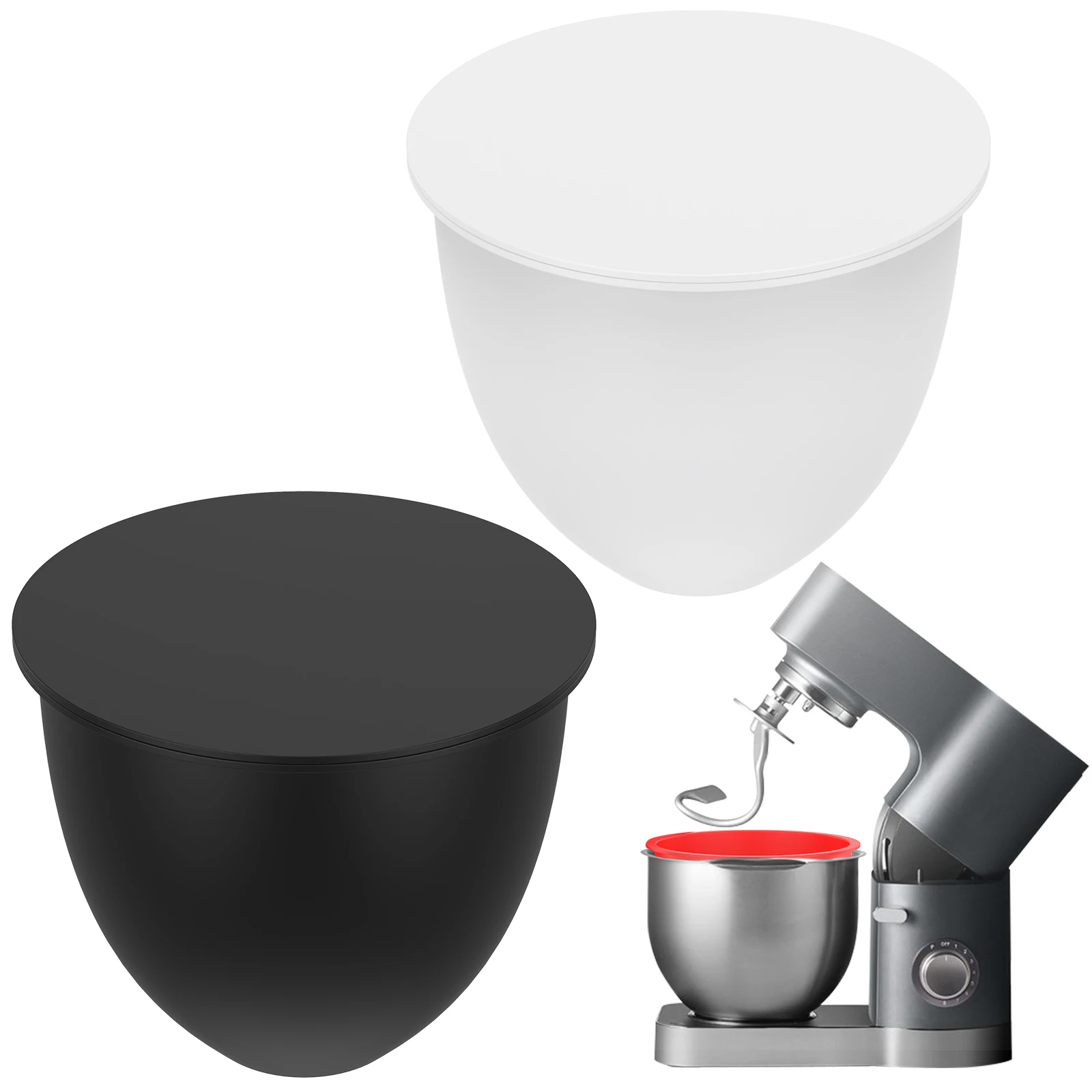 3Pcs Silicone Bowl With Lids I - Kitchen Aid Baking Lid avaliação e preço