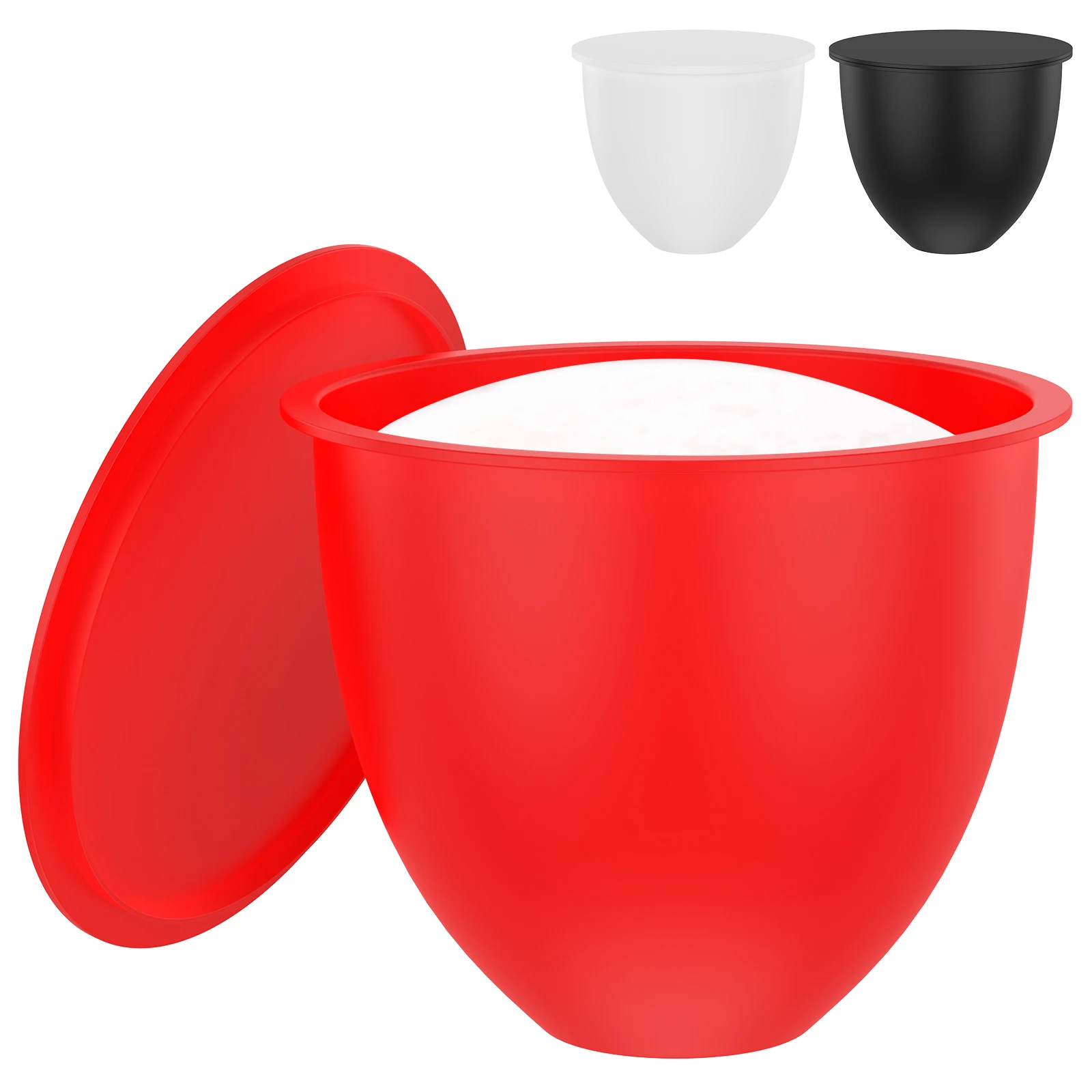 3Pcs Silicone Bowl With Lids I - Kitchen Aid Baking Lid avaliação e preço