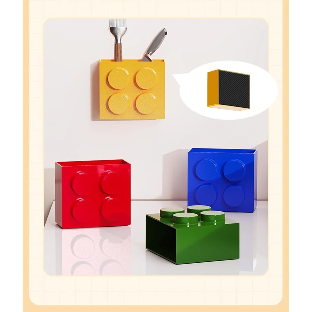 Lego-Style Magnetic Refrigerat - Kitchen Baking Tins avaliação e preço