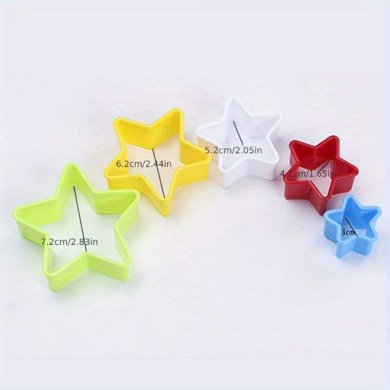 1/2/3PCS Star Shaped Cookie Cu - Kitchen Baking Store avaliação e preço