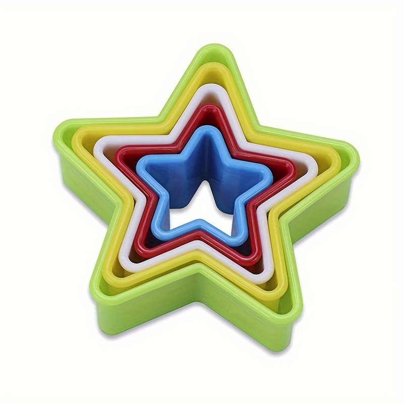 1/2/3PCS Star Shaped Cookie Cu - Kitchen Baking Store avaliação e preço