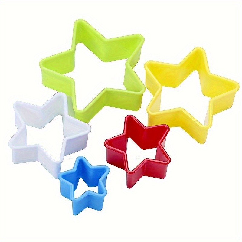 1/2/3PCS Star Shaped Cookie Cu - Kitchen Baking Store avaliação e preço