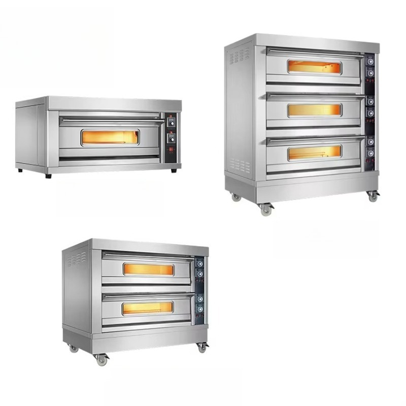 Customized Electric Deck Oven  - Commercial Kitchen Baking Oven avaliação e preço