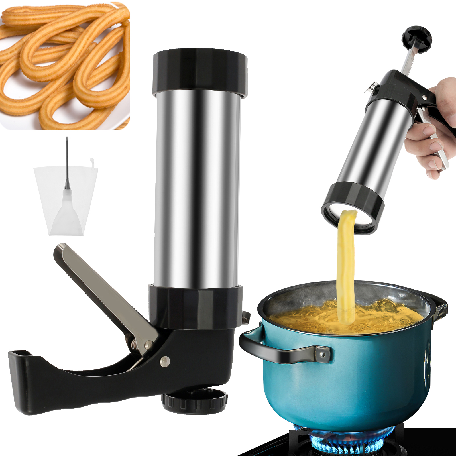 Churrera Churro Maker Machine  - Kitchen Baking Products avaliação e preço