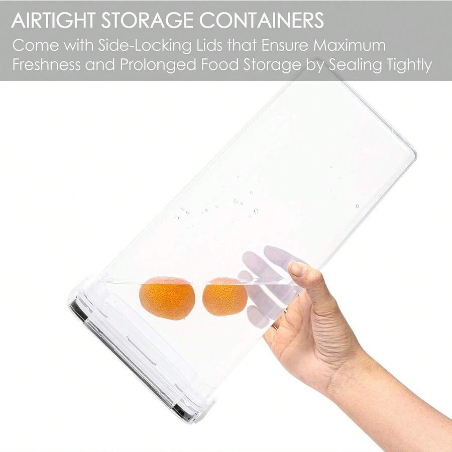 3/6pcs Large Food Storage Cont - Kitchen Baking Canisters avaliação e preço