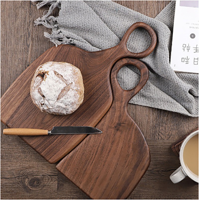 Black Walnut Solid Chopping Bo - Kitchen With Baking Area avaliação e preço