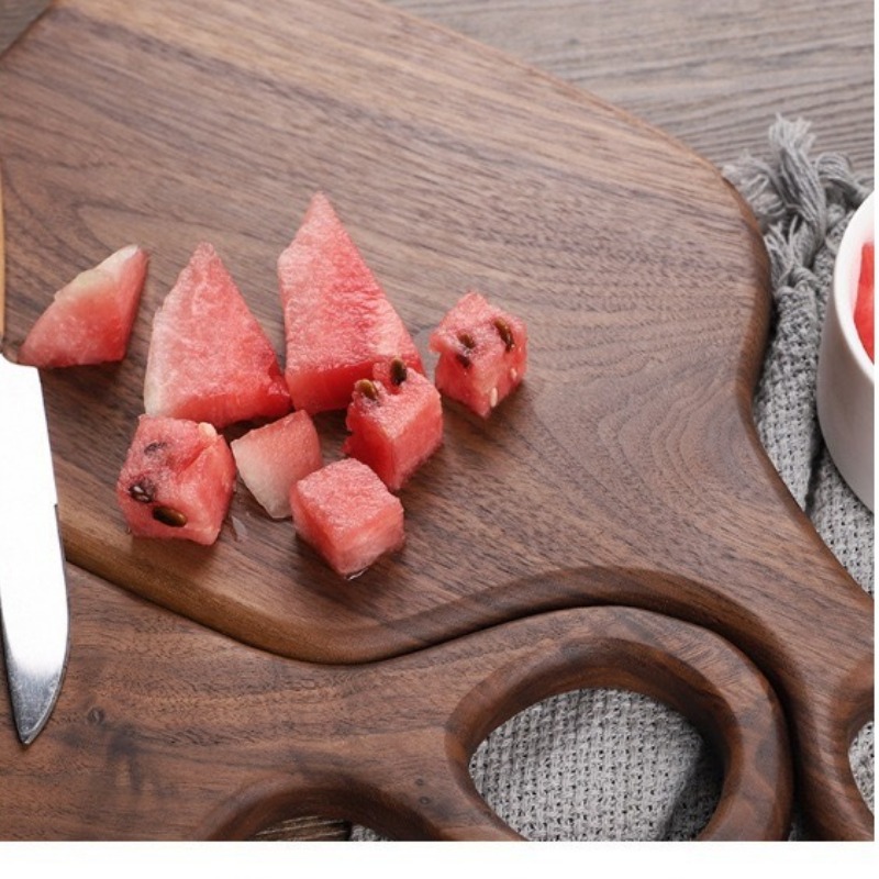 Black Walnut Solid Chopping Bo - Kitchen With Baking Area avaliação e preço