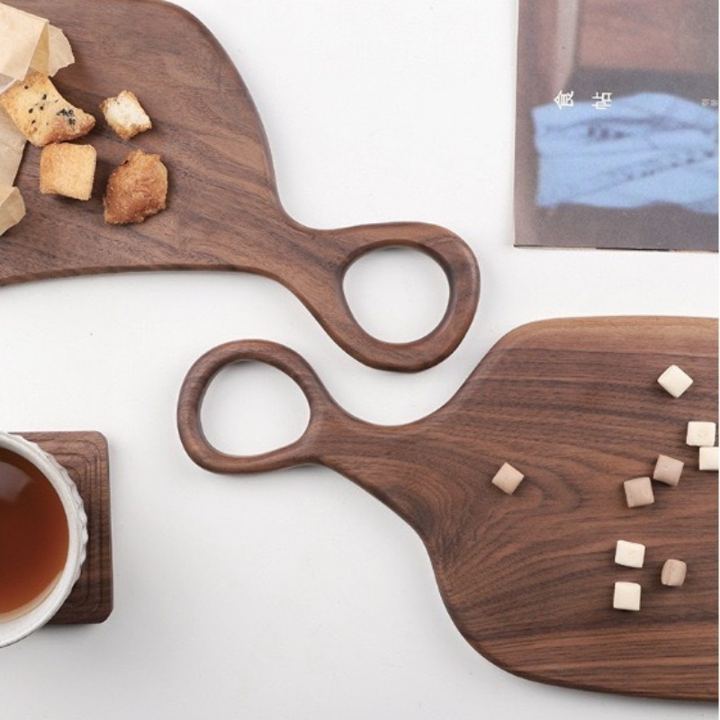 Black Walnut Solid Chopping Bo - Kitchen With Baking Area avaliação e preço