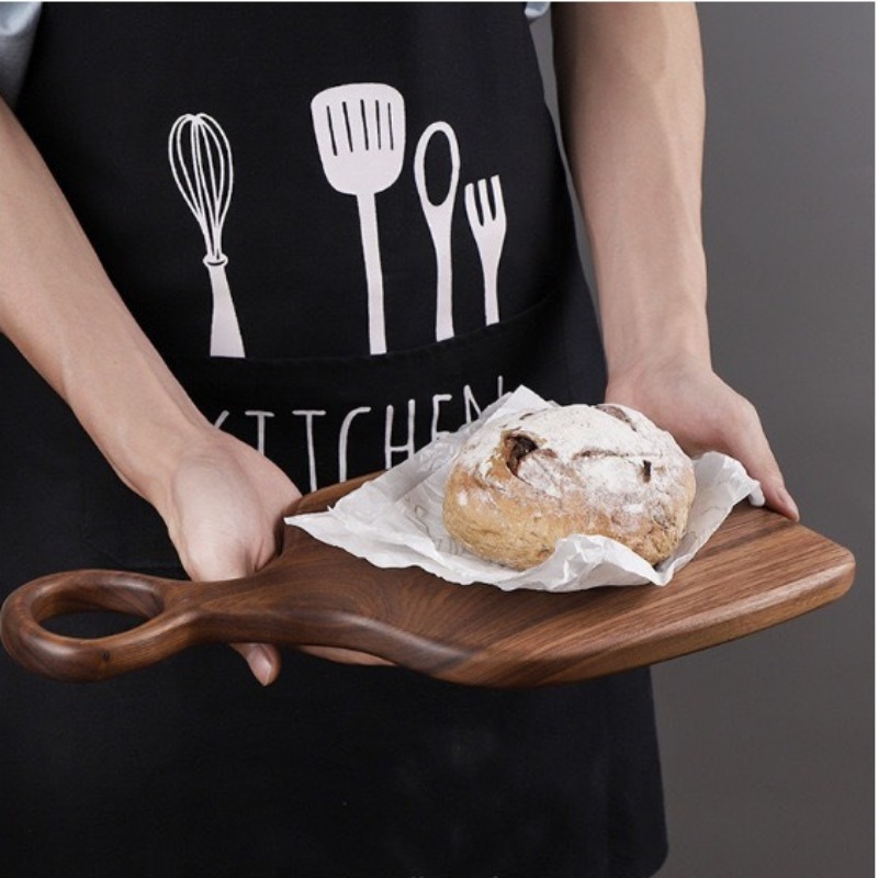 Black Walnut Solid Chopping Bo - Kitchen With Baking Area avaliação e preço