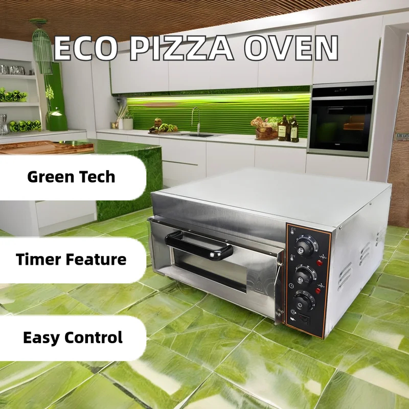 Stainless Steel Single Deck Pi - Commercial Kitchen Baking Equipment avaliação e preço