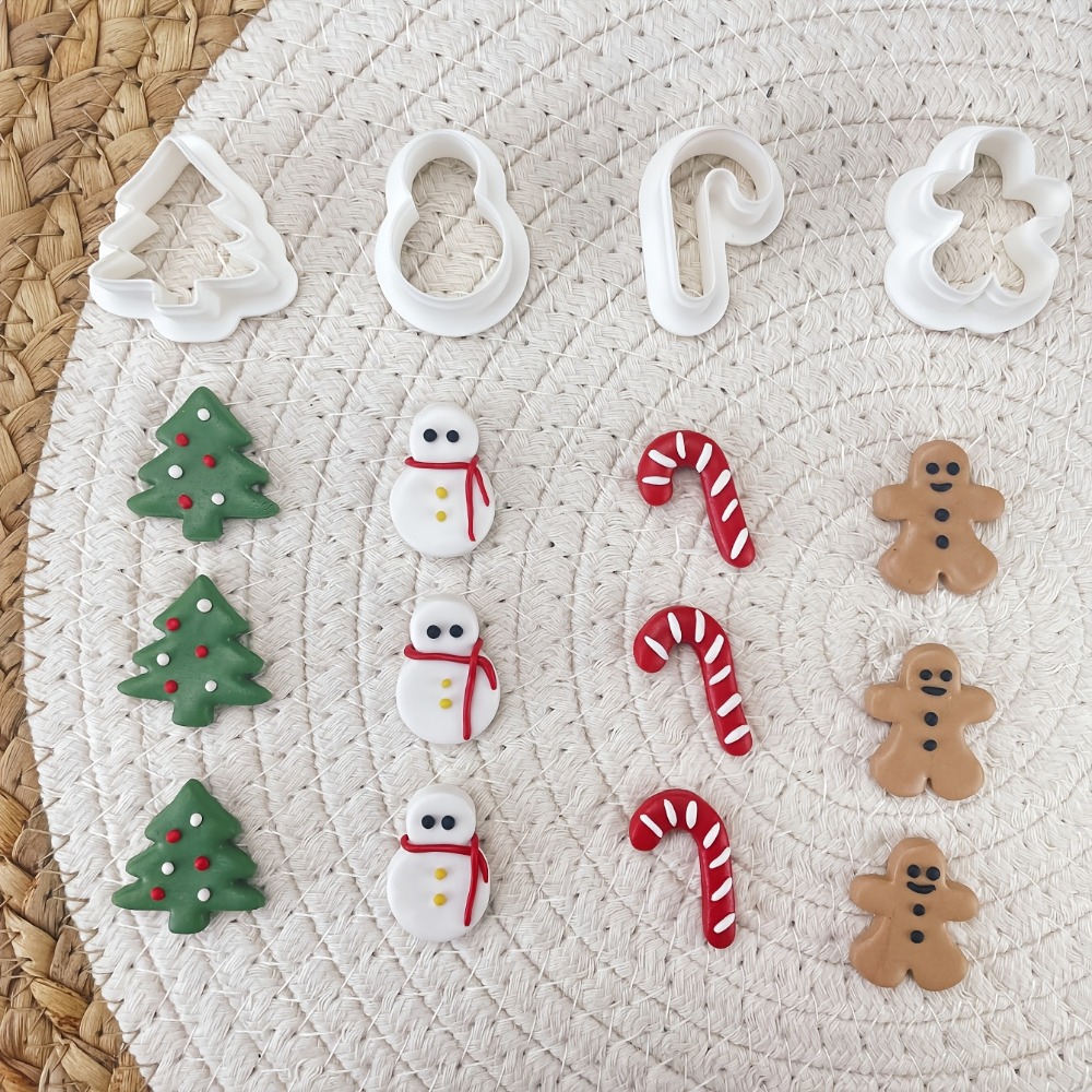 6Pcs Christmas Tic Tac Toe Coo - Cookie Cutter Set avaliação e preço