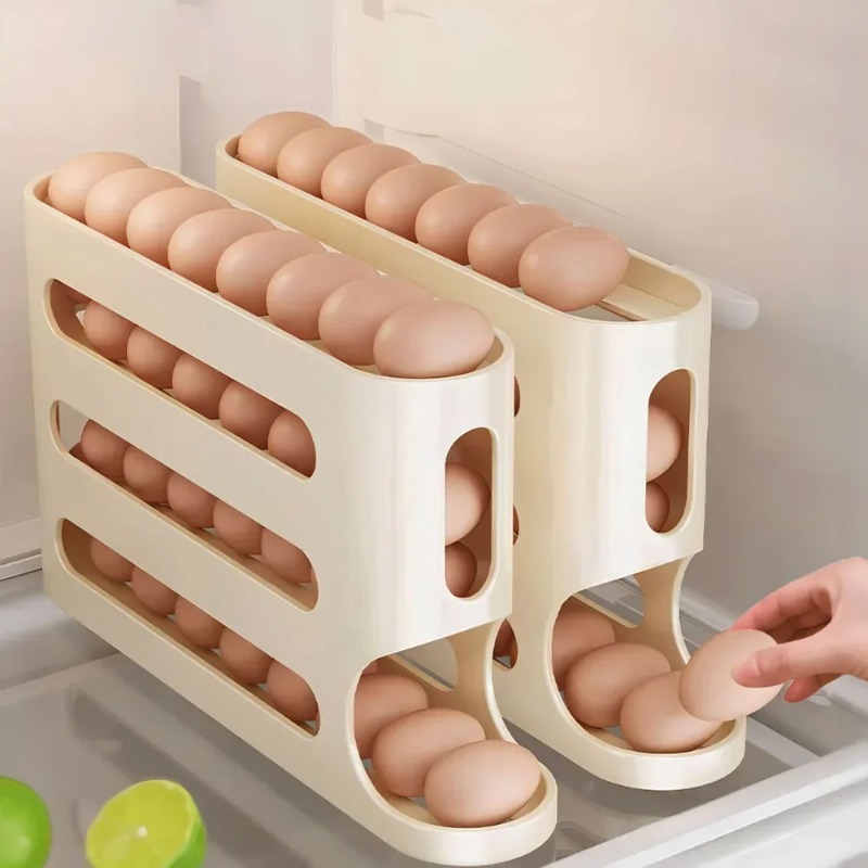 4 Layers Automatic Rolling Egg - Kitchen Baking Tins avaliação e preço