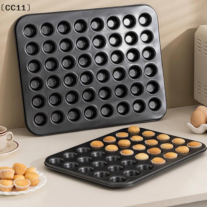 48 Holes Round Muffin Cake Pan - Kitchen Baking Molds avaliação e preço
