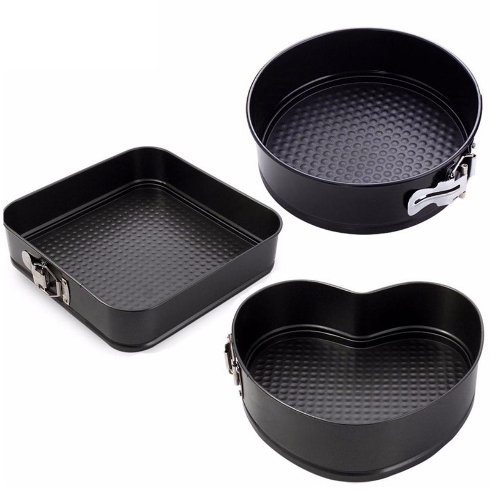 3 Pcs/Set Non-Stick Springform - Springform Pan Set avaliação e preço
