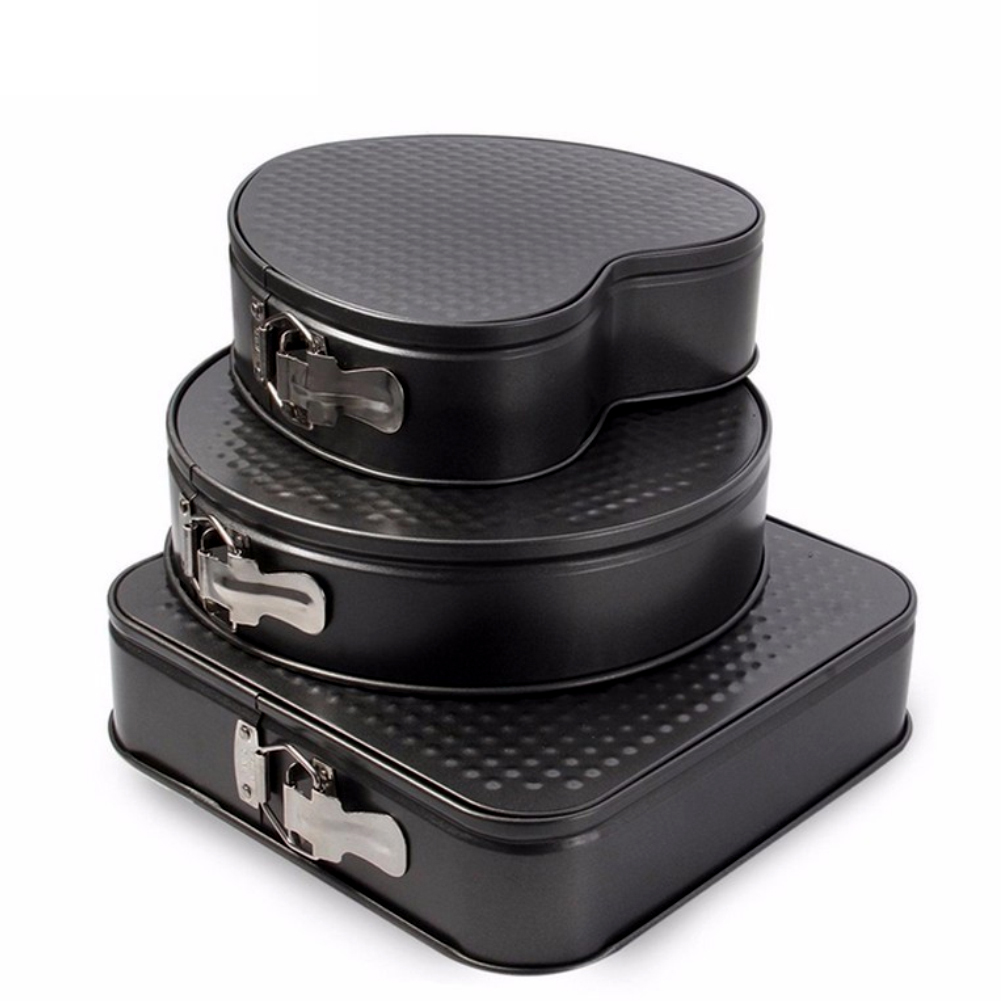 3 Pcs/Set Non-Stick Springform - Springform Pan Set avaliação e preço
