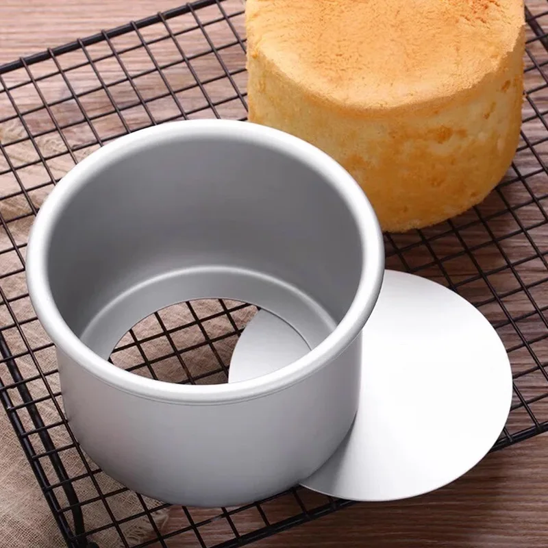 Solid Bottom Chiffon Cake Mold - Kitchen Baking Tins avaliação e preço