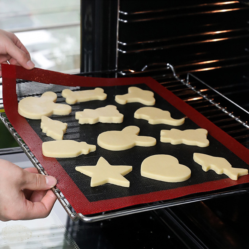 Perforated Silicone Baking Mat - Kitchen Baking Mat avaliação e preço