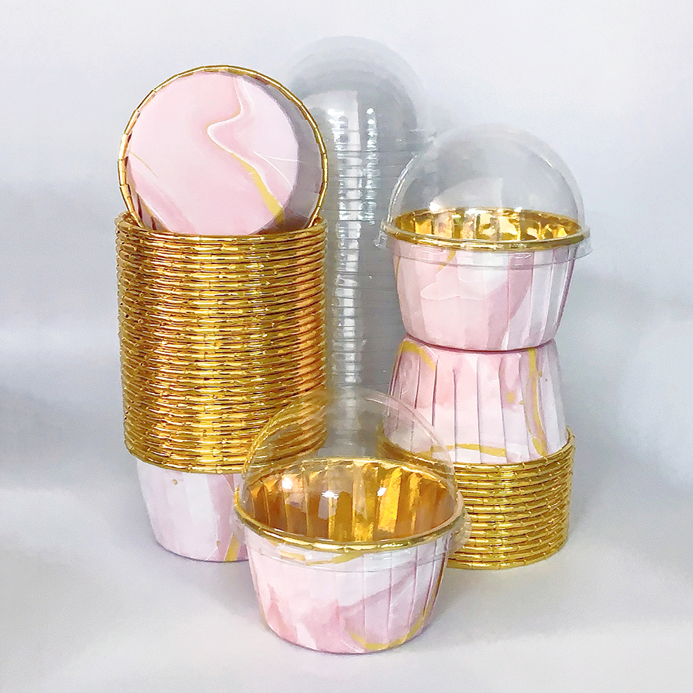 Set, 50pcs Disposable Cupcake  - Kitchen Baking Mat avaliação e preço