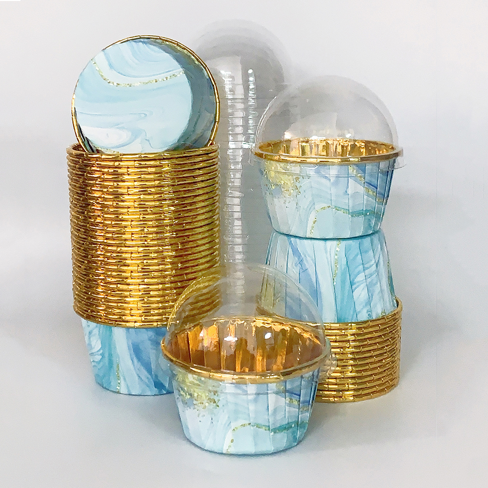 Set, 50pcs Disposable Cupcake  - Kitchen Baking Mat avaliação e preço