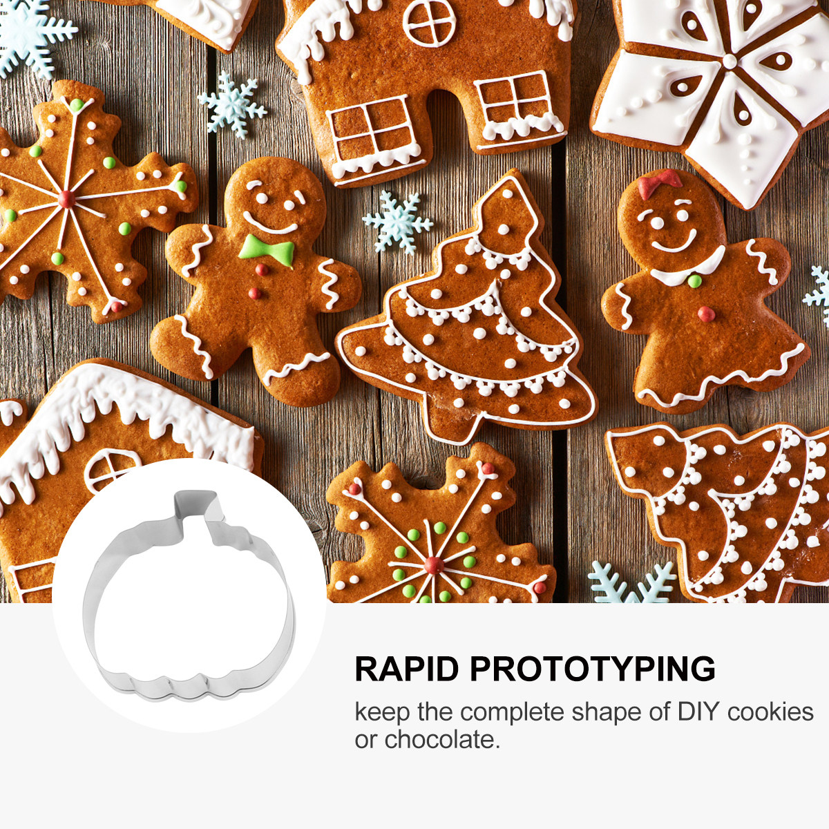6Pcs Cookie Cutter Mold Set St - Cookie Cutter Set avaliação e preço